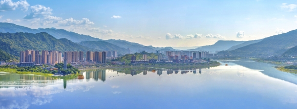 漢豐湖美景。開州區融媒體中心供圖 華龍網發