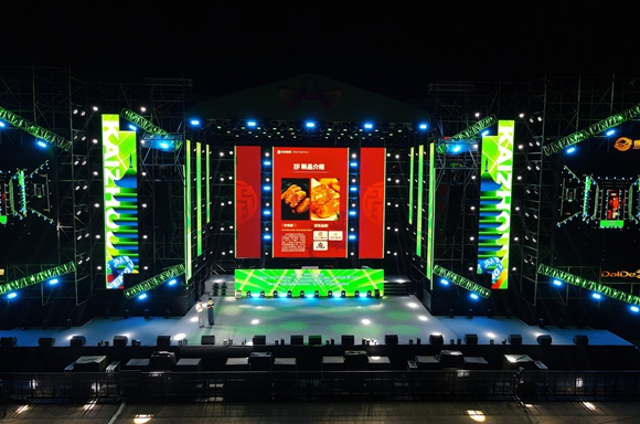 開州香腸新品推介發(fā)布。通訊員 朱書靈 攝